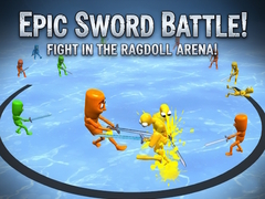 Epic Sword Battle! Fight in the Ragdoll Arena!