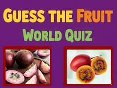 Guess The Fruit World Quiz