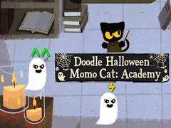 Doodle Halloween Momo Cat: Academy