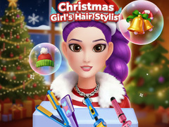 Christmas Girl's Hair Stylist