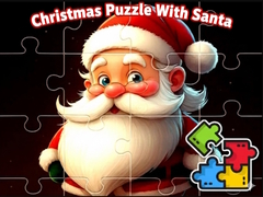 Christmas Puzzle With Santa