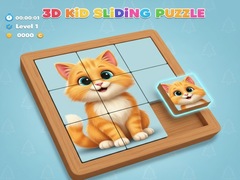 3D Kid Sliding Puzzle