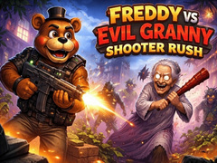 Freddy vs Evil Granny Shooter Rush