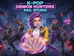 K-Pop Demon Hunters Nail Studio