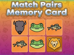Match Pairs Memory Card