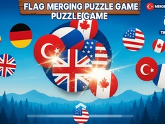 Flag Merging Game Puzzle Game