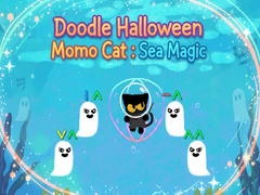 Doodle Halloween Momo Cat : Sea Magic
