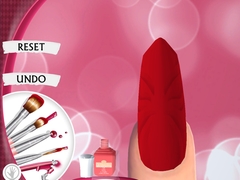 Cute Nail Art Designs Game 3D