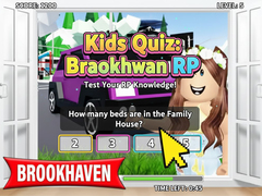 Kids Quiz: Brookhaven RP