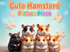 Cute Hamsters Picture piece