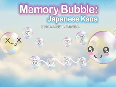 Memory Bubble: Japanese Kana