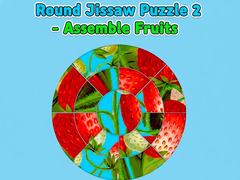Round jigsaw Puzzle 2 - Assemble Fruits
