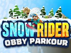 Snow Rider Obby Parkour