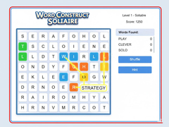 Word Construct Solitaire