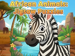 African Animals: Jigsaw Puzzles