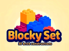 Blocky Set 3d brick constructions