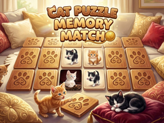 Cat Puzzle Memory Match