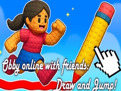 Obby online with friends: Draw and Jump!