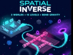 Spatial Inverse Gravity Puzzle Adventure