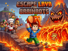 Escape Lava for Brainrots!
