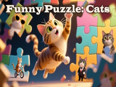 Funny Puzzle: Cats