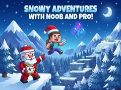 Snowy Adventures with Noob and Pro!