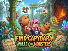 Find Capybara: Valley of Monsters