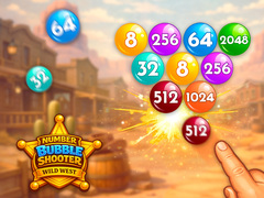 Number Bubble Shooter Wild West