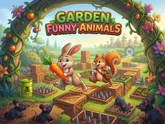 Garden Funny Animals