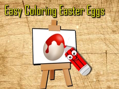 Easy Easter Coloring Eggs