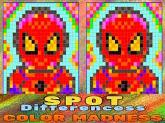 Spot the Differences Color Madness 