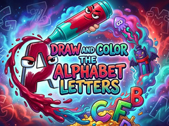 Draw and Color the Alphabet Letters