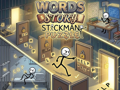 Words Story Stickman Puzzle