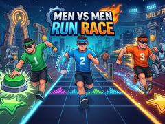 Men vs Men Run Race