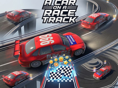A Car on a Race Track