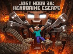 Just Noob 3D: Herobrine Escape
