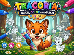 Tracoria: Draw, Color & Match