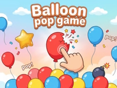 Balloon pop game