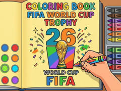 Coloring Book: FIFA World Cup Trophy