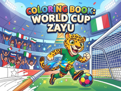 Coloring Book: World Cup Zayu