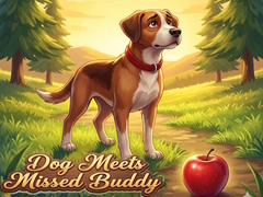 Dog Meets Missed Buddy