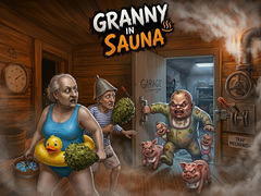 Granny in Sauna