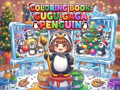 Coloring Book: Gugu Gaga Penguin