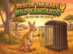 Rescue the Baby Wild Kangaroo
