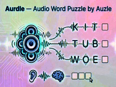 Aurdle — Audio Word Puzzle by Auzle