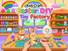Kids Craft: Easter DIY Toy Factory 