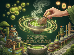Matcha Whisk Circle