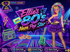 Ellie’s 80’s Neon Pop Star