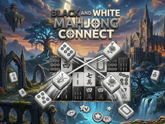 Black and White Mahjong Connect