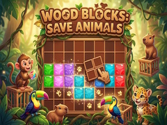 Wood Blocks: Save Animals